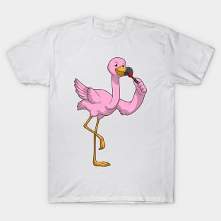 Flamingo with Lipstick T-Shirt